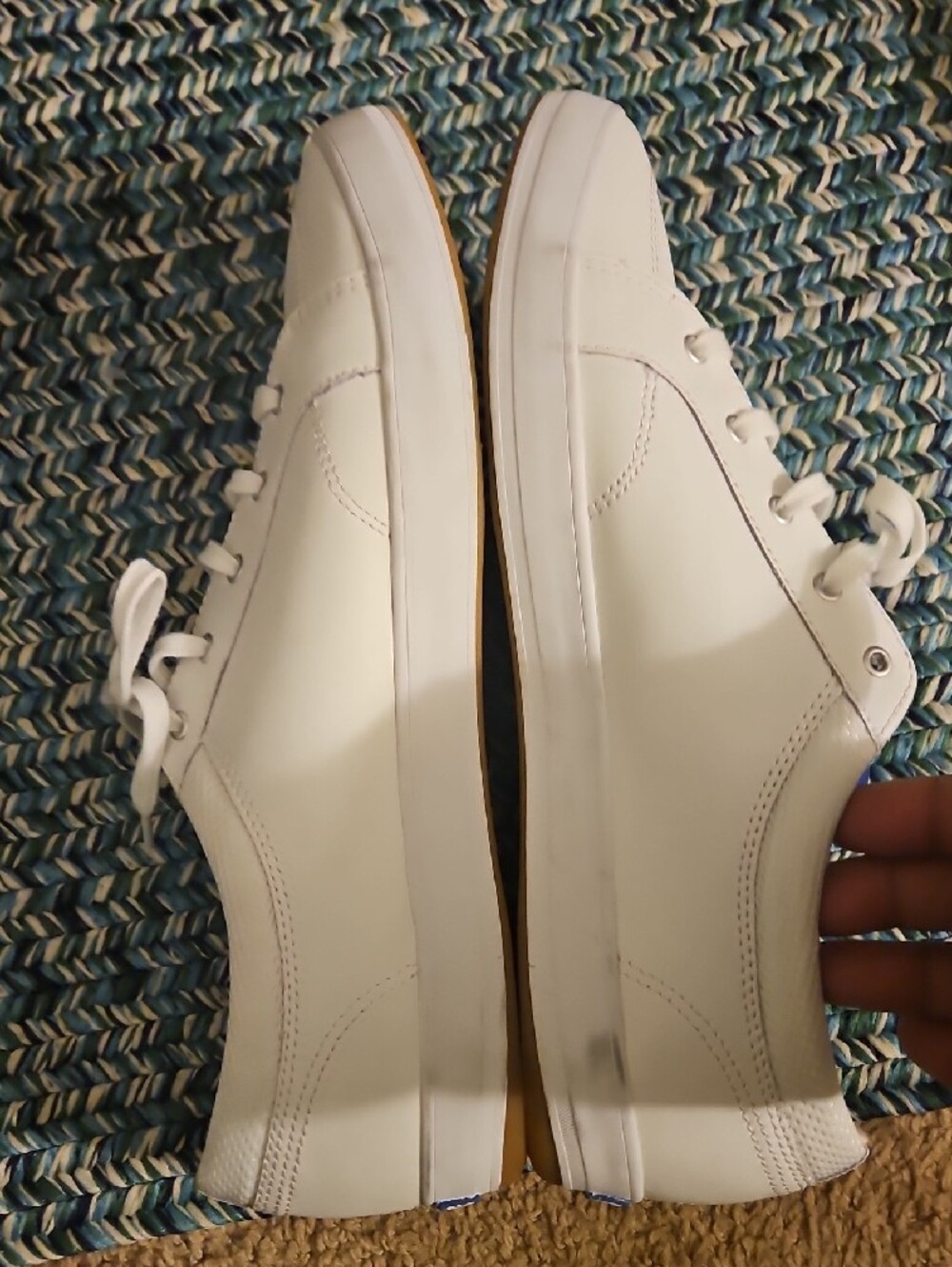 Keds White Lace-Up Dream Foam Casual Sneakers - Picture 12 of 12